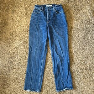 Abercrombie and Fitch The 90s Straight Ultra High Rise Curvy Love Jeans 26/2s
